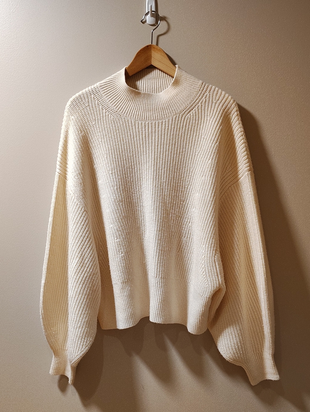 Banana Republic Women's 100% Merino Wool Oversized Sweater